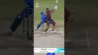 Kieron Pollard CHARGING boundaries! 🔥
