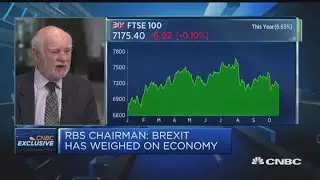 Doubt we'll catch up on output lost over Brexit, RBS chairman says | IMF Annual Meetings 2019