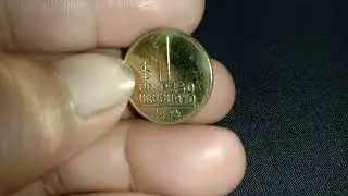 1994😁 1 peso Uruguay coins