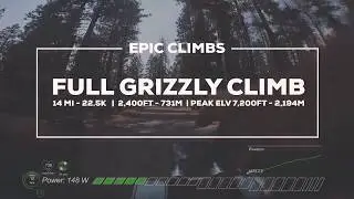 EPIC CYCLING CLIMB (FULL Grizzly Climb - Yosemite Cycling Camp)