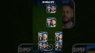 Al Hilal SFC efootball 2024|| #neymar #alhilal #saudileague