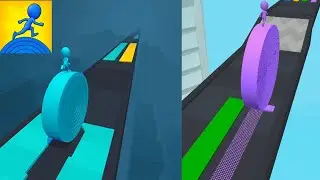 spiral roller run game level mod apk - all levels gameplay android ios #6 - play gamerz