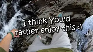 Waterfall Scramble POV! | Autumn Adventures #5
