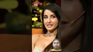 Kapil sharma and nora fatehi talk with fight #bollywood #kapilsharmashow #comedyvideos #kapilsharma