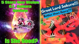 FFBE 5 Stars Neo Vision Grim Lord Sakura Review: Better than Ibara? (#1175)