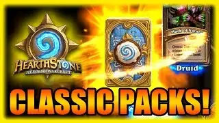 Hearthstone Highlights! - Opening Classic Packs!