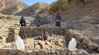 Nomadic Life: Nomadic Skills, Nomadic Tool Making in the Zagros Mountains and Preparing for Winter🗻