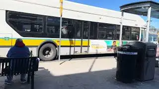 MBTA NFI 2016 XN40 #1668 on Route 50 at Cleary Square