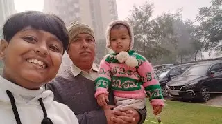 Going to Gurgaon to meet mama #funny #vlog (Thakur@1)