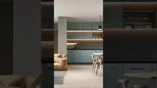 AI Generated Living Interior Design #bing #dalle2