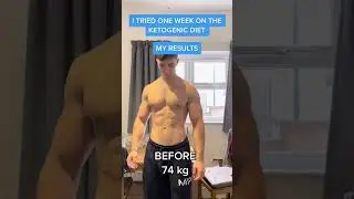 💪 Keto Transformation! 🥑 #short