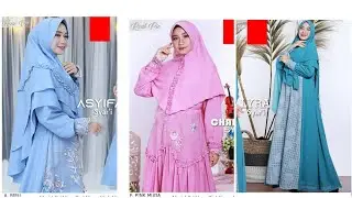 Model Baju Gamis Terbaru 2019 Wanita