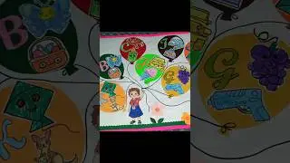 Kids project #kidsprojects #art #drawing #shorts