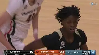 Colorado at No. 17 Oregon State