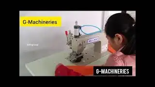 G-Machineries Semi Automatic Non Woven Bags making machine