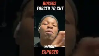 THE TRUTH OF WHY BOXERS CUT EXTREME WEIGHT EXPOSED#boxing #shorts #deletedscene #shawnporter