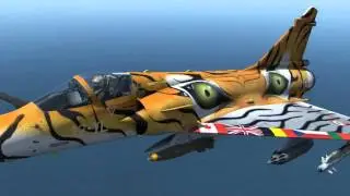 DCS M2K by Razbam flying the mach loop