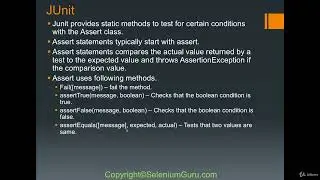 JAVA Tutorials - 53 Intro to JUnit   part 1
