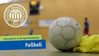 Fußball - Eignungstest an der Sporthochschule