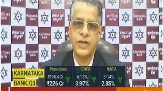 Shri Mahabaleshwara M S, MD & CEO, Karnataka Bank in discussion with Bloomberg quint