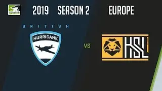 British Hurricane vs HSL Esports (Part 2) | OWC 2019 Season 2: Europe