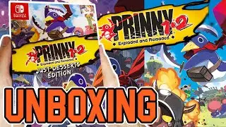 Prinny 1•2 : Exploded and Reloaded (Just Desserts Edition) (Nintendo Switch)  Unboxing
