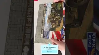 Amazing 🤩 Gecko models 🦎 Bedford in 35th scale. #scalemodel #ww2 #automobile #geckomodels #review