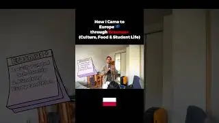 How I come to Europe || Erasmus+ Student || Culture, Food & Student Life