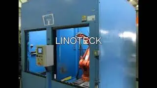 Conserto rob&ocirc; industrial ABB IRB 1400 1611