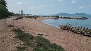 Ye old Fishing Boat laying in the sand