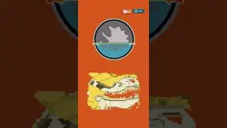 Fossil Cleaning Animation⛏️🦕#editor #animation #anime #アニメーション