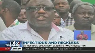 Kilifi Deputy Governor Gideon Saburi arrested and taken into forceful isolation