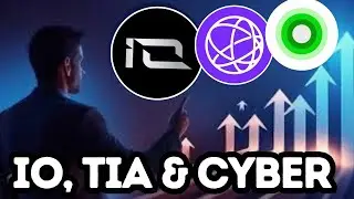 IO.NET, TIA & CYBER COIN UPDATES 2025 | CRYPTOS 2X-4X🤑अभी जानिए कैसे? CRYPTO NEWS | CRYPTO UPDATES |