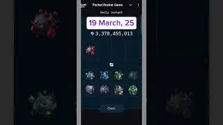 Pocket Rocket Daily Combo | 19 March | Pocket Rocket Combo Cards video |