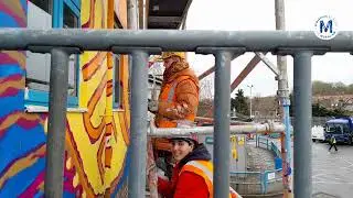 Lewisham School of Muralism: Wearside Commission - London Borough of Culture 2022