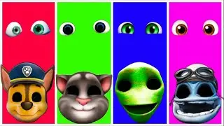 wrong eyes👀 MarshalVS Talking Tom VS AlienDancer VS CrazyForg#3