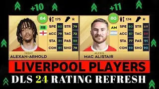 DLS 24 | LIVERPOOL PLAYERS RATING REFRESH!