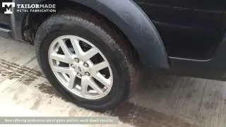 TMMF Bio Security vehicle wash down system