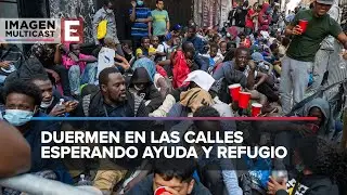 Nueva York se llena de migrantes que se quedan sin alojamiento
