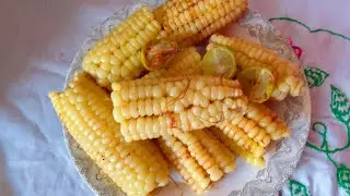 I am cooking with corn recipe 🌽🤤👌