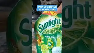Cara Cuci Motor Agar Hasil Kinclong