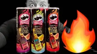 Острые чипсы Pringles Hot Ones (все 3 вкуса)? - Обзор еды