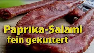 Scharfe Paprika Salami  So wird sie bombastisch 🌶️