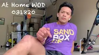 Home WOD 031820 - SandBox