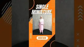 personalized Grandma Miniature| convert your 2d image to 3d model |3d printing machine #3dprinting