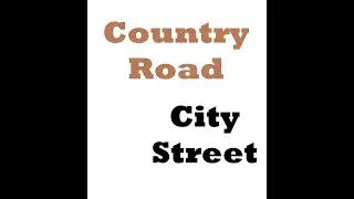 Country Road City Street (with Lyrics and Tribute Spoken)