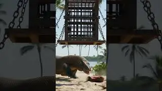 What if AI designed traps...? | Komodo Dragon Trap P2 #animaltrap