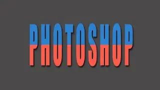 Create Amazing Color Split Text Effect | Simple Photoshop Tutorial