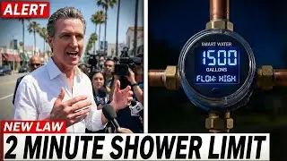 California Just BANNED Long Showers &mdash; The $500 &ldquo;Water Fine&rdquo; Is HERE