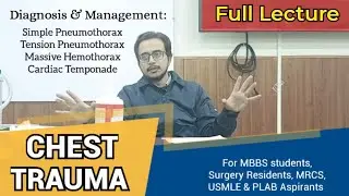 Chest Trauma & Its Management | For Doctors & Residents